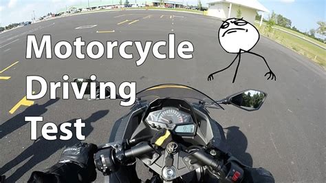 is the motorcycle driving test hard|motorcycle license way too easy.